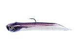 Original Hook Up Baits Saltwater Big Game Jigs, Yellowtail Rockfish Inshorefishing (Shad White, 1.0 oz)