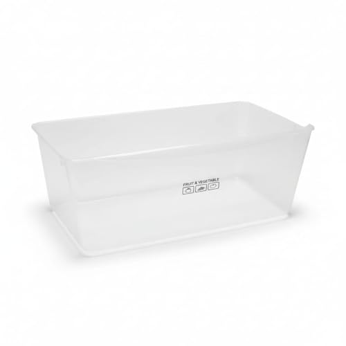 Image of Home Pro Spares | Refrigerator Vegetable Box /Veg Basket - Perfect Fit for 180L to 190L Single Door Refrigerators Compatible with LG Single Door Refrigerators(191 Box)