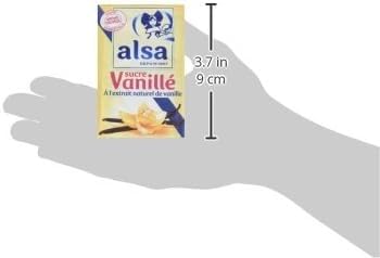 Alsa Vanilla Flavored Sugar with Natural Vanilla Extract - 12 x 7.5 g pack - Thumbnail 6