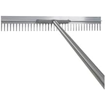 Kraft Tool CC960 36" Aluminum Landscape & Asphalt Rake w/7 Mag Handle