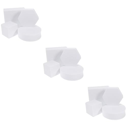 12pezzi Oggetti Fotografici Geometrici Schiuma Per Gioielli e Cosmetici Sfondo Per Fotografie Design Chic Per Studio e Negozi