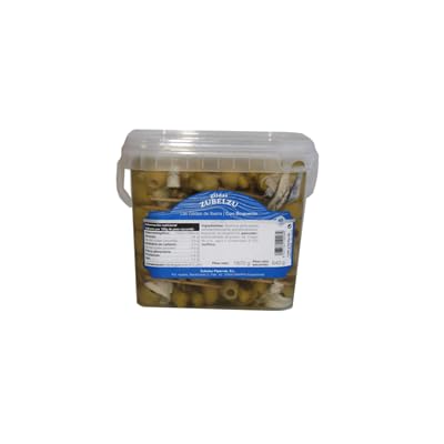 Gildas Con Anchoas, Con Boquerones, Con Queso, Pintxos Emblematicos Pais Vasco Pinchos de Zubelzu (Producto Refrigerado) (gildas con boquerón cubo 788g 40 PIEZAS)