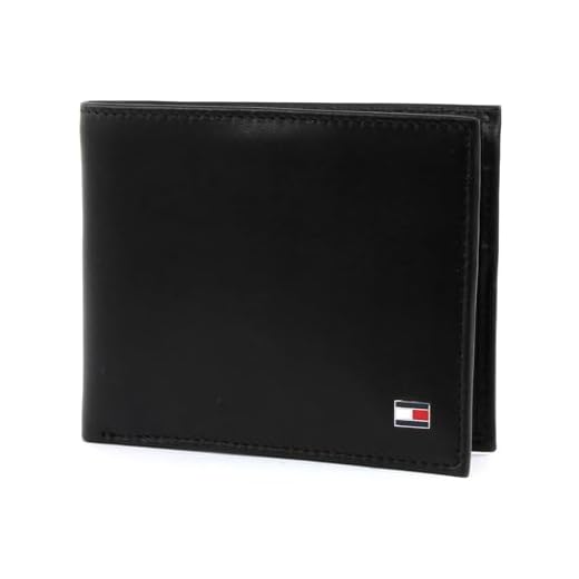 Tommy Hilfiger Eton Mini CC-plånbok, svart, Svart,