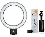 Nebula LED Ring Light with Mini Desk Tripod