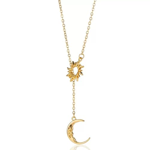 Sun and Moon Necklace