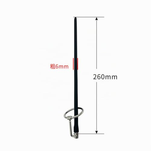 Accessoires de fitness en silicone noir pour hommes - Drainage creux - N8 (6mm) – vue 2
