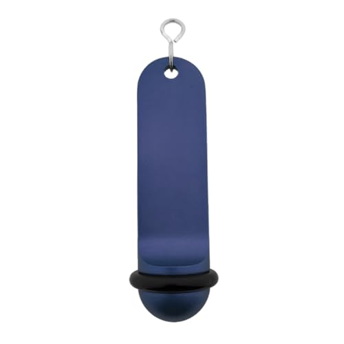 Porte-clés hôtel CombiCraft Big Classic argent 5 pièces en aluminium de 105 x 30 mm pour gîte
