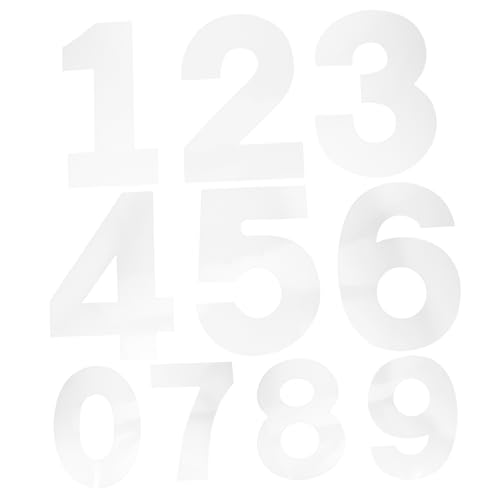 CIYODO Digital Cake Mold 0-8 Number Cake Stencils Baking Set Number Stencils Kitchen Tools Ideal for Home