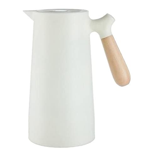 Garrafa Térmica Café, Chá, Água Nórdica 1 Litro Branca