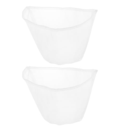 STOBAZA 2 piezas Bolsas Filtro Reutilizables de Malla Fina de Unidades para Colar Jugos Té y Alimentos Filtro Práctico y Resistente para Cocina