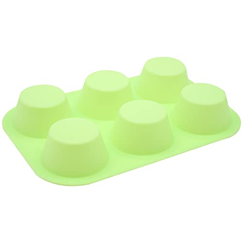 6 Cup Mini Muffin Tray Available in Blue, Pink or Green