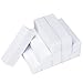 Senkary 12 Pack White Nail Buffer Block 4 Way Sanding Block Files Professional Nail Polisher Manicure Tool