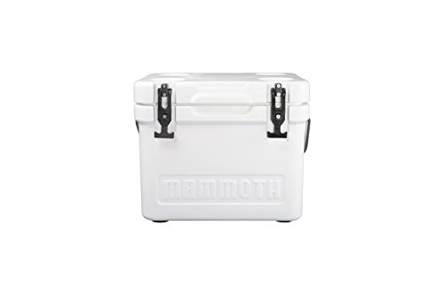 Mammoth Coolers Cruiser Series, Insulated Hard Ice Chest with Durable Double-Walled Rotomolded Construction, Great for On-The-Go- Recreational Activities (Cruiser 30, White)