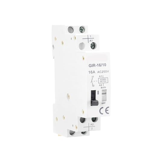 Relé de pulso mecánico de control automático con bobina 1NO y capacidad de 16 A 250 V CA
