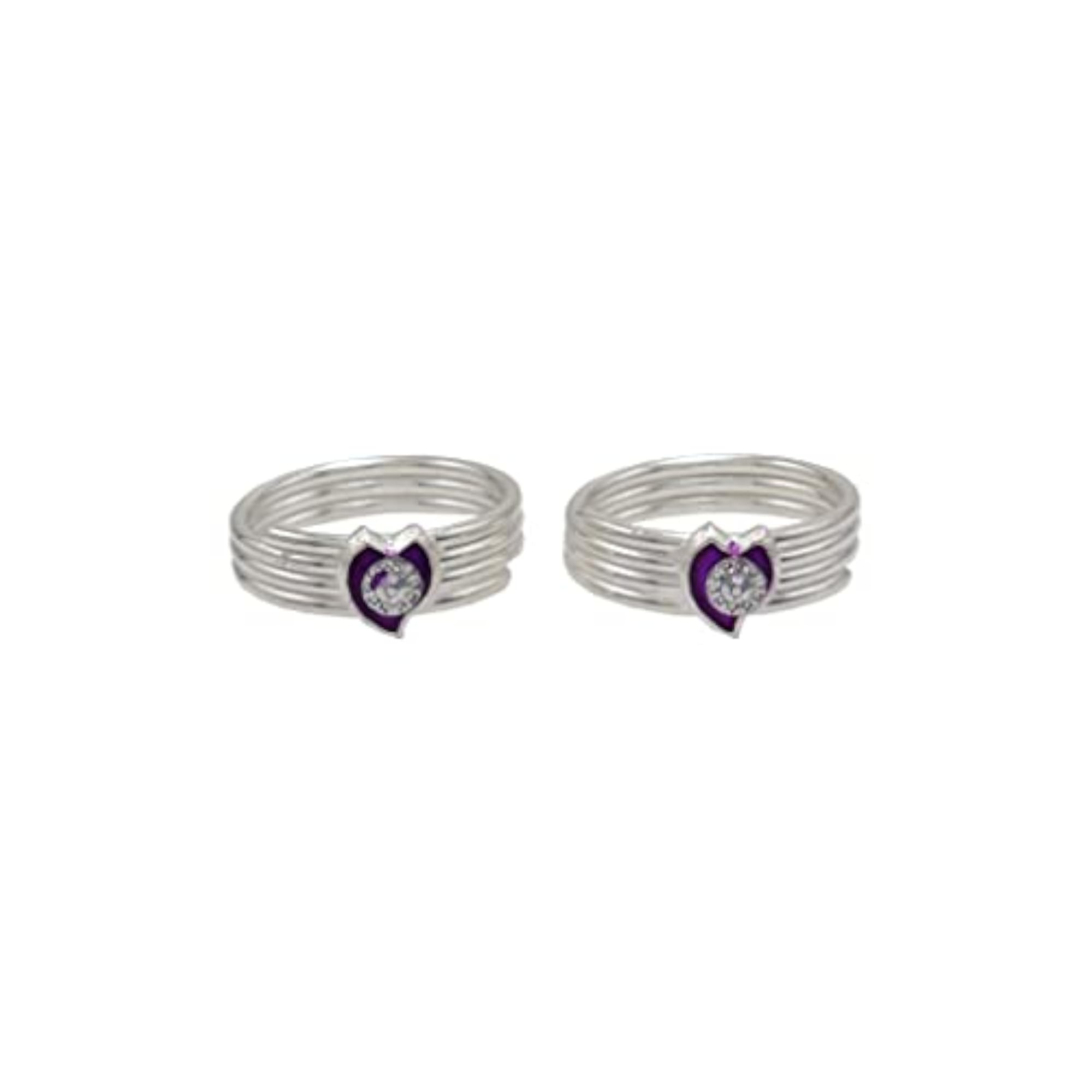 Sterling Silver Spiral Round Toe Ring, Hypoallergenic