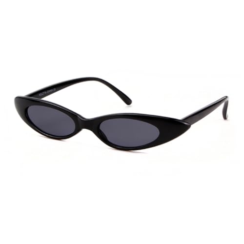 Lunettes de soleil œil de chat vintage pour femme avec petite monture rétro