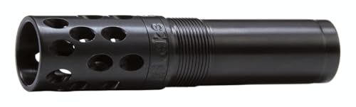 Kick's High Flyer Waterfowl Choke Tube – 17-4 Stainless Steel, Ported, 10/12/16/20/.410 Gauge (Ben SBEII / M2 / Vinci/Crio, Black, 12 GA, Modified)
