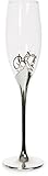 Pavilion Gift Company Glorious Occasions Best Man Wedding Toast Champagne Glass Flute, 8 oz, Silver