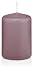 Produktbild 16 Stumpen Kerzen Mauve 8 x 6 cm (H x D) 100% Paraffin Wachs in geprüfter RAL Kerzen Qualität von Wiedemann Kerzen Deutschland zur Deko, Party, Hochzeit, Weihnachten