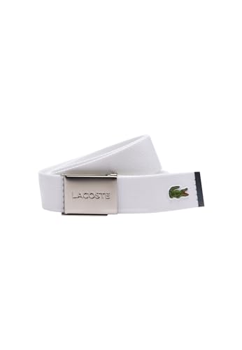 Lacoste Herren Rc2012 Gürtel, Weiß (Blanc Vdw), 95 (Herstellergröße:...