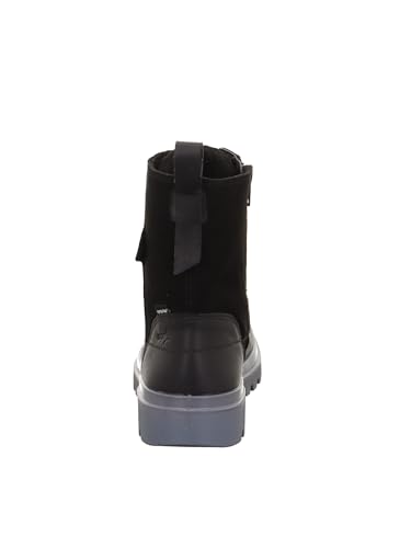Superfit Mädchen und Jungen Winterstiefel Abby NOVA, Kinder Stiefel, Weite: M IV, uebergangsstiefel, uebergangsschuhe, warm, Boots, SCHWARZ (000), 37 EU