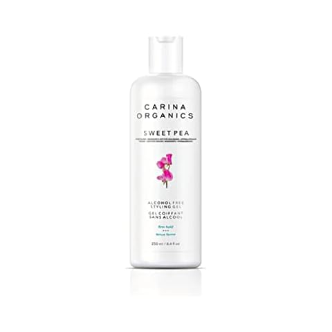 YBW Carina Organics Sweet Pea Alcohol Free Styling Gel Firm Hold - 250ml / 8.4 fl oz Cover