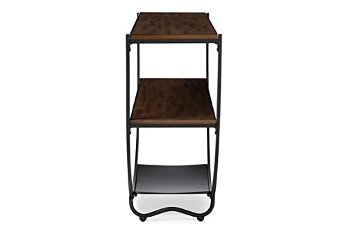 Baxton Studio Blakes Console Tables, Black #TOP2