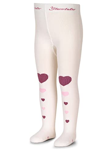 Sterntaler Baby-Mädchen Strumpfhose Mit Blumen-Motiv & Innenfrottee