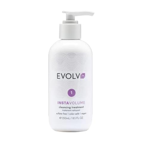 EVOLVh - Natural InstaVolume Cleansing Treatment | Vegan, Non-Toxic, Clean Hair Care (8.5 fl oz | 250 mL) Cover