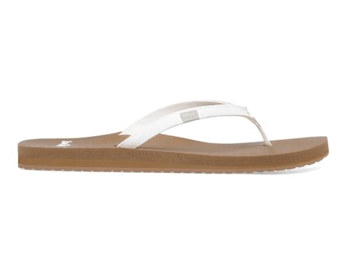 Image of Sanuk Yoga Joy Womens Flip Flops | Yoga Mat Footbed | Sandals for Women | Womens Yoga Sandals | Women's Beach Sandals
