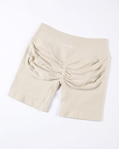 Image of AUROLA Influence Workout Shorts for Women,2.5 3.5 4.5 5.5 6.5 No Roll Up Squat Proof Scrunch Seamless Compression Gym Short