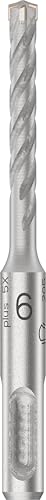 Bosch 10x Foret PRO SDS plus-5X (pour Béton armé, Béton, Ø 6,00 mm, Professional Accessoire Marteau burineur)