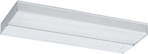 Sea Gull Lighting 4975BLE-15 Bath Vanity with White Diffuser Shades, White Finish