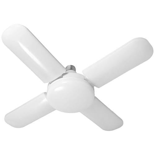 Lampe LED pliable 60W ventilateur refroidissement garage 6500K