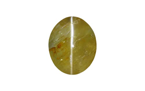 Retrend Design® Pure & Premium 6.00 Ratti Chrysoberyl Mine Lehsunia Cat Eye Stone Deluxe Shape Originally Certified