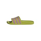 adidas Damen Adilette Aqua Slides, preloved lime/preloved purple/preloved lime, 40.5 EU