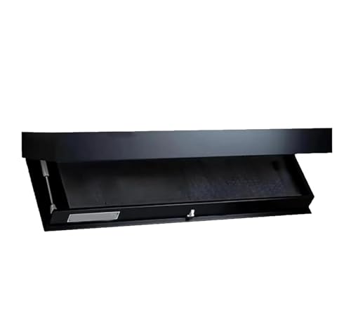 AYEXNSP Hidden Shelf Safe,a Stylish Floating Shelf with a Hidden Compartment, Perfect for Secure Storage at Home or Work.(Black)