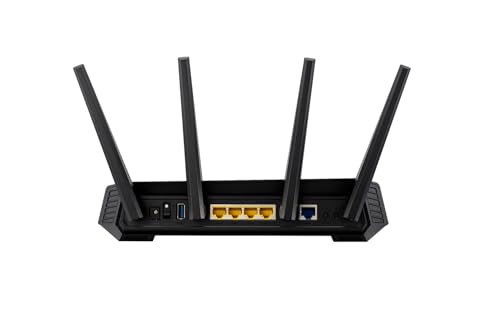 ROG STRIX GS-AX3000 - Router Wi-Fi 6 dual-band per giochi, compatibile con giochi PS5 e mobili, VPN Fusion, Instant Guard, Gear Accelerator, porta di gioco, QoS adattivo e Aura RGB - Router - Immagine 3