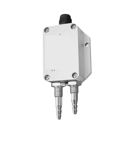 BAFEIYA Winddrucktransmitter, Differenzdrucksensor, Differenzdruck-Unterdruck 4–20 mA, Lüfterdruckleitung(RS485+4~20mA,ABS)