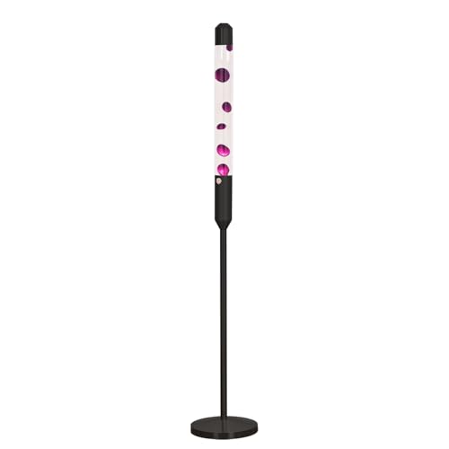 Image of Kyzfy 59-Inch Liquid Motion Lamp, Magma Lamp, Mood Relaxation Light, Purple Wax, Aluminum Alloy and Tempered Glass, Suitable for Home Decoration, Living Room, Office, Bedroom, Cafe