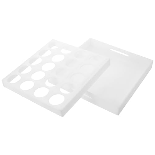 Organizador de pastillas Healeved con 20 secciones y diseño de red
