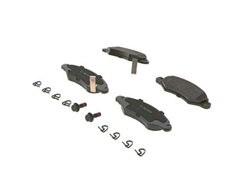 Bosch Bp299 Pastiglie Freno, Asse Anteriore, Certificato Ece-R90, 1 Set Di 4 Pastiglie