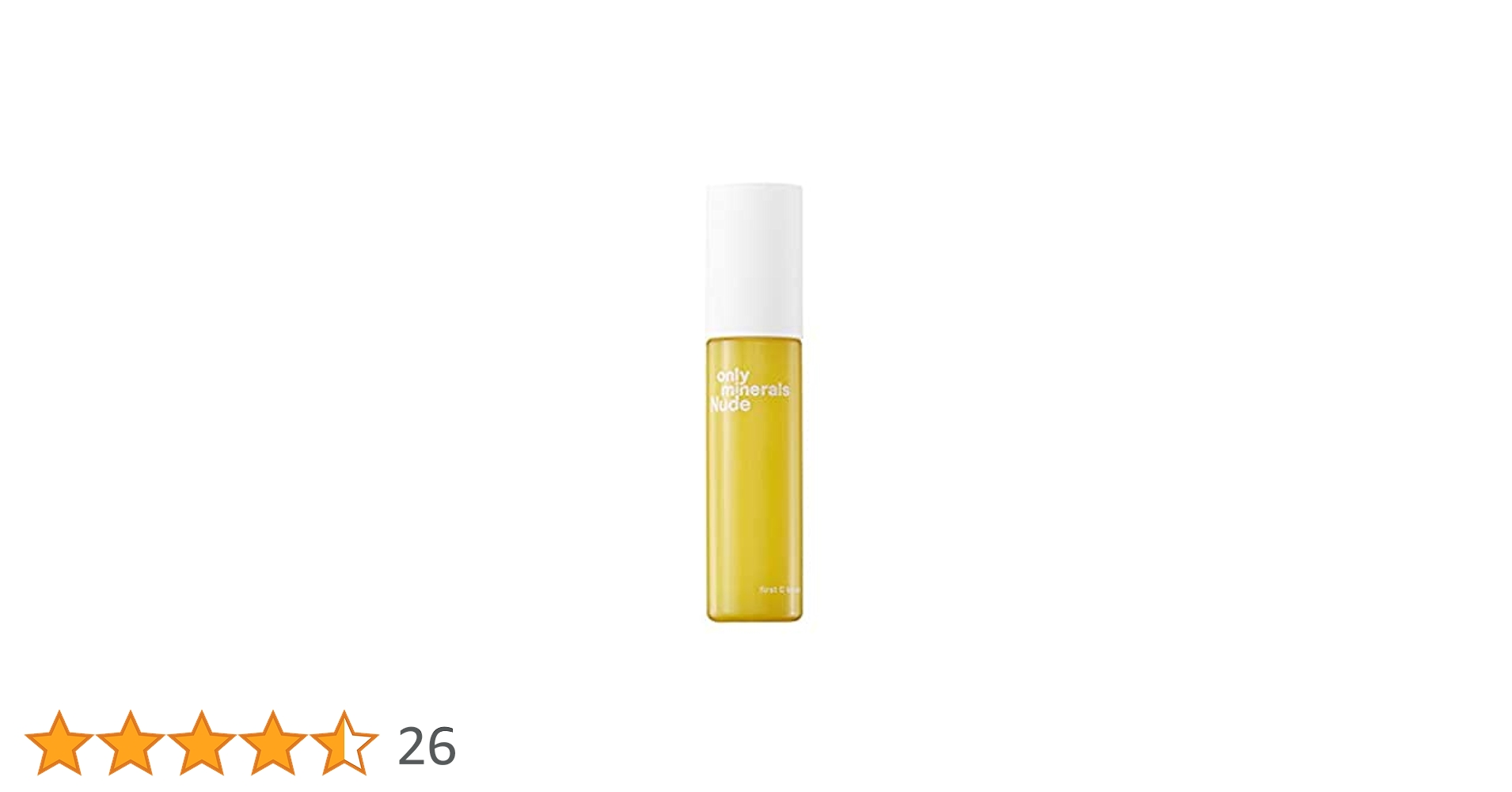 オンリーミネラル　Nude ファーストCブースト45ml×4個セット オンリーミネラルNude ファーストCブースト | ミネラル