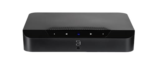 Bluesound Powernode Edge Wireless Multi-Room Hi-Res Music Streaming Amplifier + RC1 Remote - Black