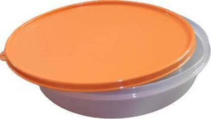 Tupperware SS Bowls Plastic Serving Storage Bowl 2L Set of 1 Plastic Serving Bowl (White, Yellow, Pack of 1)