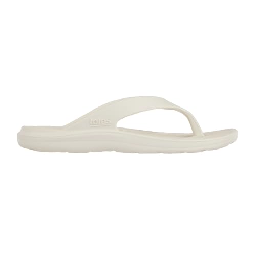 totes Women's Everywear Lightweight Waterproof Ara Flip Flop Sandal by totes - Used condition - Image 4