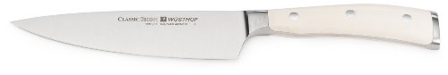 Wüsthof 4596-6/16 Classic Ikon Creme Cook's Knife, 6", White