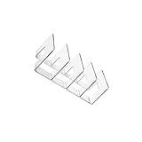 BOKIOESDE Divisorio per armadio con portaoggetti per borse, offre una visibilità chiara e un rapido accesso per organizzare più oggetti. Divisori per scaffali, divisori per librerie e armadi robusti.