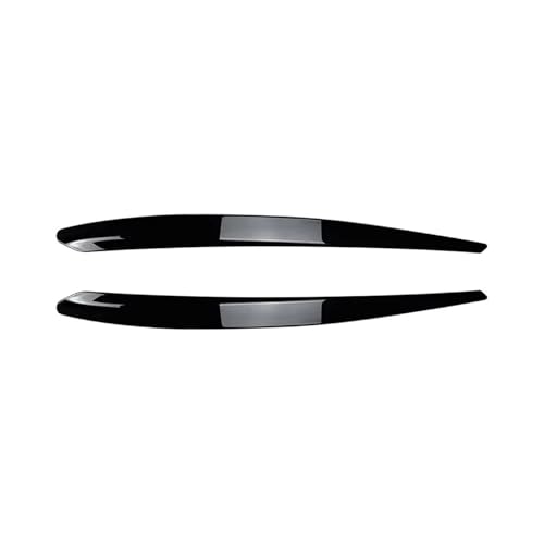 Paupières de phares noir brillant pour Skoda Superb B8 2016-2019