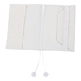 [PLAFOPE] 再利用可能なa6サイズ本の表紙プロテクター 耐摩耗性ブックカバー 引き裂き防止ノートスリーブ 学習 読書用手帳カバー